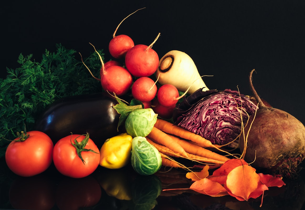 Piatti nutrienti e ingredienti freschi per una sana alimentazione